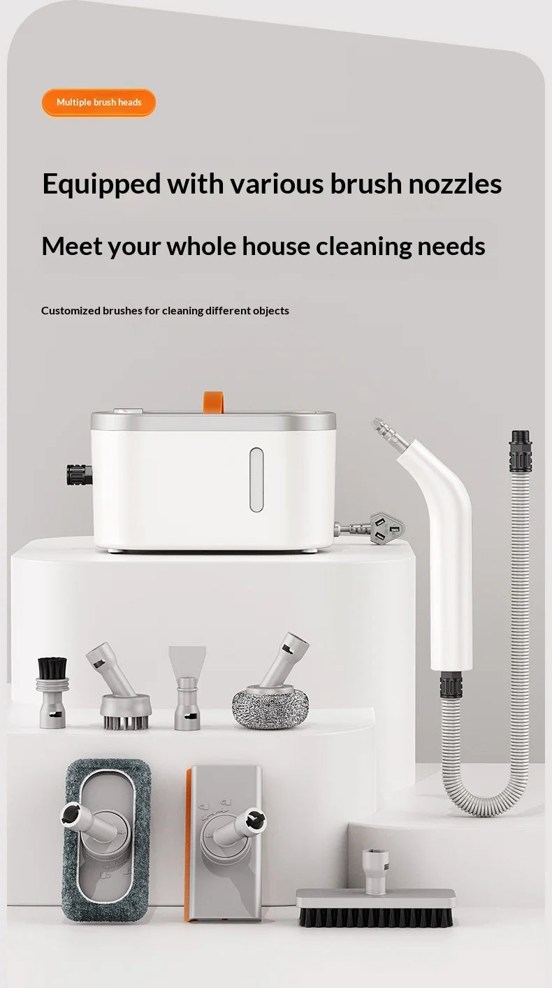 New Handheld High Temperature Steam Cleaner Kitchen Hood Cleaner for Deep Cleaning and Sanitising Electric Steam Cleaner