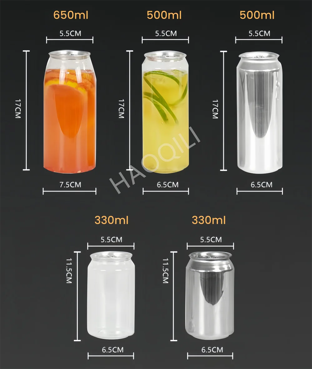 Commercial Can Sealing Machine 330/500/650ml Can Sealer 55mm Caliber Milk Tea Beverage Bottle PET Aluminum Bottle
