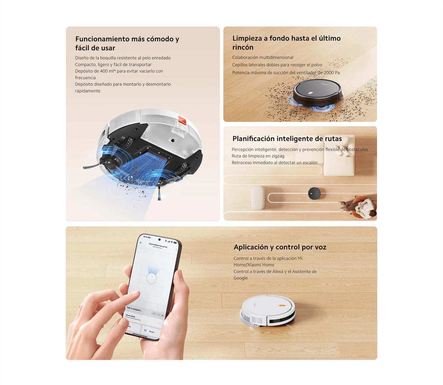 Official |    Xiaomi Robot Vacuum E5 Black