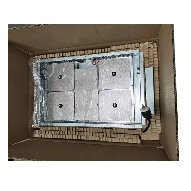 Invisible Built In Induction Hob Cooktop Stove Cooker Under Granite Marble Countertop Hidden 4 burner Hob Separated Control