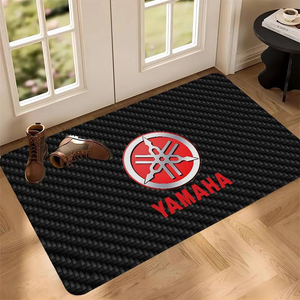 Motorcycle Y-YamAha-S Room Mats Anti-slip Absorb Water Long Strip Cushion Bedroon Mat Household Carpets