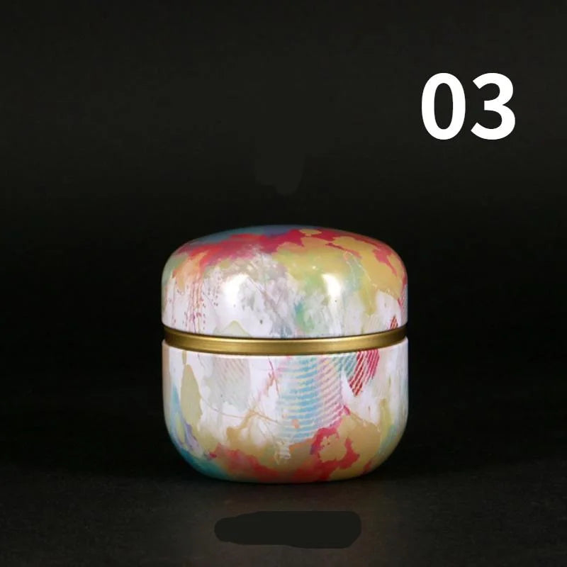 Tea Storage Kitchen Tea Box Jar Storage Holder Sweetmeats Candies Cans Teaware Tea Caddies Containers Multi-purpose Storage Box