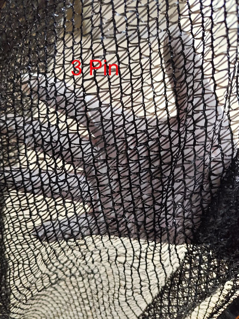6X6m Black Shade Cloth with Grommets Sunblock Mesh Cover Anti-UV Garden Balcony Plant Sunshade Net Outdoor Greenhouse﻿﻿﻿﻿﻿﻿﻿﻿﻿﻿