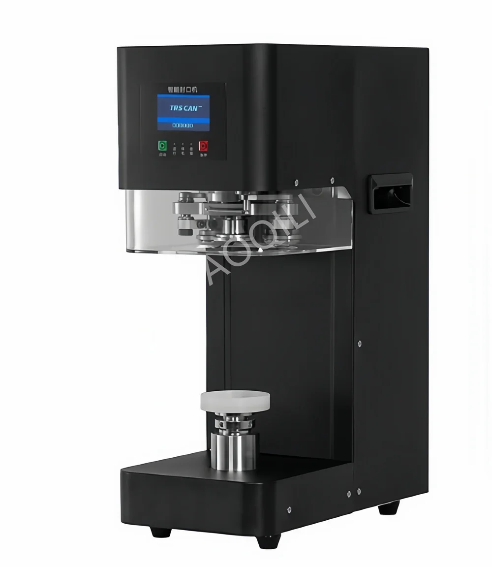 Commercial Can Sealing Machine 330/500/650ml Can Sealer 55mm Caliber Milk Tea Beverage Bottle PET Aluminum Bottle