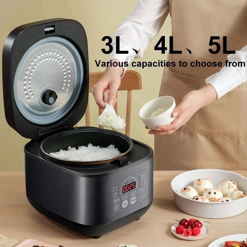 SUPOR 3L-5L Electric Rice Cooker Household Smart Multifunction Soup Rice Cooking Machine Non-stick Liner For 2-11 Person