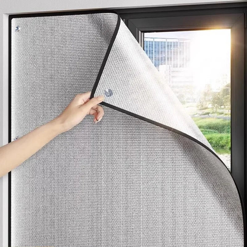 Home Windows Sunshades Anti-UV Aluminum Foil Shading Screen Sunshine Room Shading Board Keep Warm Film Balcony Privacy Pad