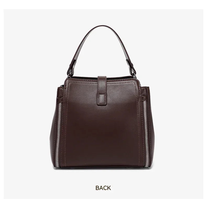 Winter Vintage Suede Leather Women’s Bag – Luxury Cowhide Design Elegant shoulder and crossbody handbag with a timeless vintage look. Soft, durable, and perfect for stylish winter wear.