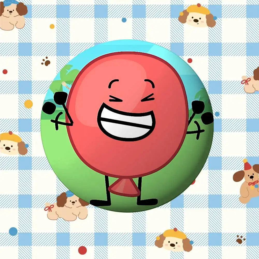 Funny A-Inanimate Insanity-S Badges Tinplate Soft Button Pin Brooch Metal Badge Custom Jewelry Accessories Hat Bag Lapel