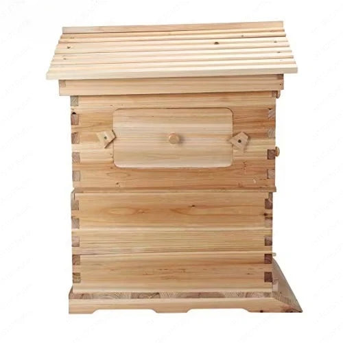 7-Frame Automatic Flow Hive (No Bees) Harvest honey easily, just turn the key, no hive opening needed.
Bee-friendly, beginner-ready, high-quality design.