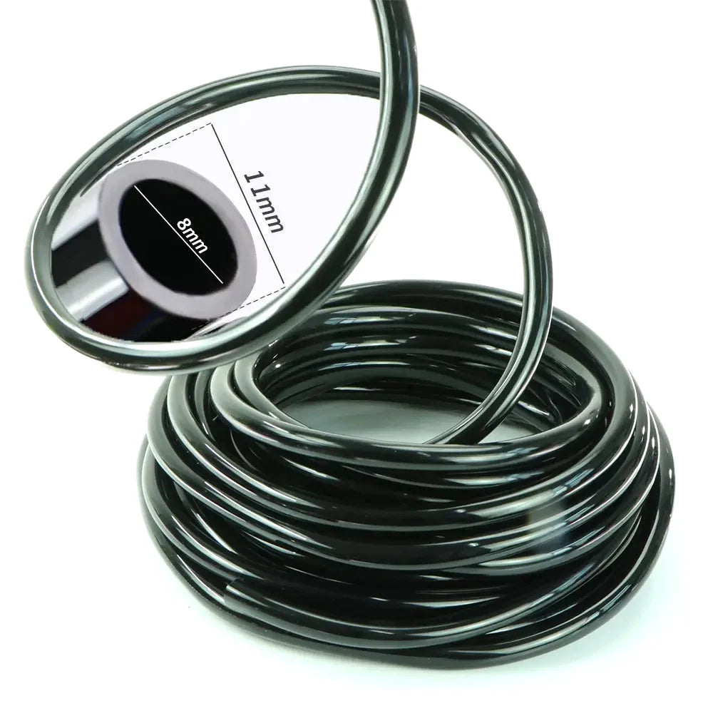 Durable 3/8" 8/11mm PVC Hose Tube for Lawn Potted Plant Greenhouse DIY Drip Sprinkler Watering System Garden Irrigation Supplies