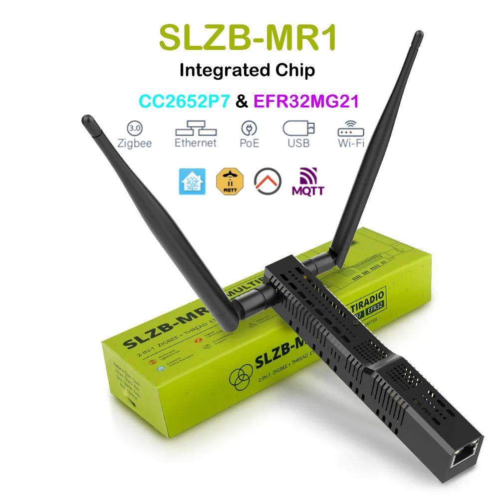 SLZB-06/M/P7 SMLIGHT Zigbee 3.0 to Ethernet,USB,and WiFi gateway coordinator with PoE,works with Zigbee2MQTT,Home Assistant,ZHA