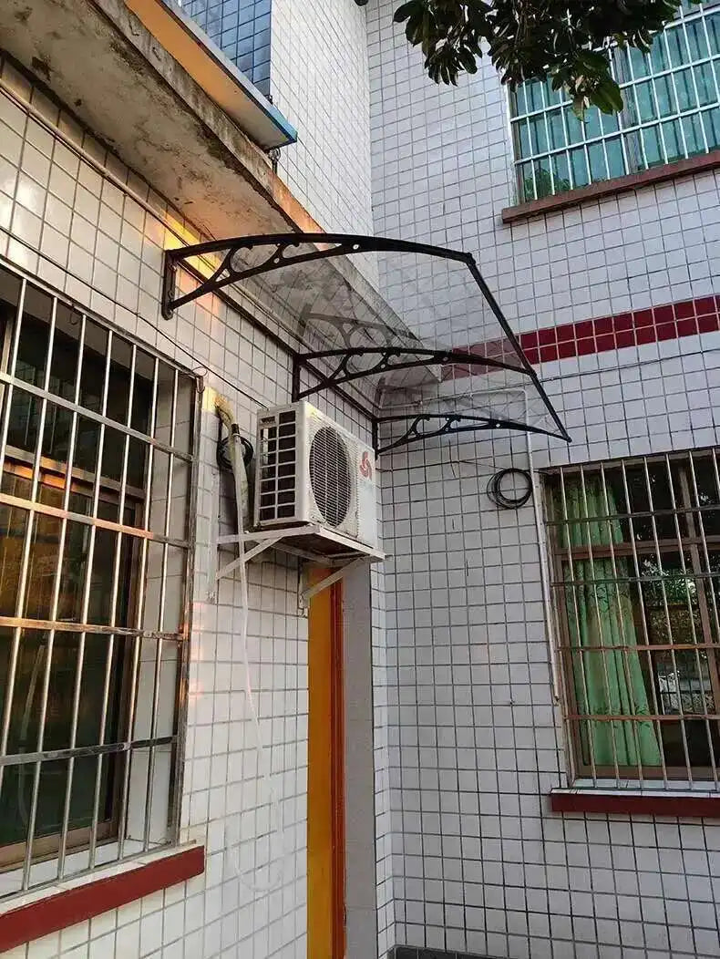 Modern Metal Awning for Electric Box Silent Outdoor Thickened Awnings Personalized Commercial Waterproof Awnings for Terrace