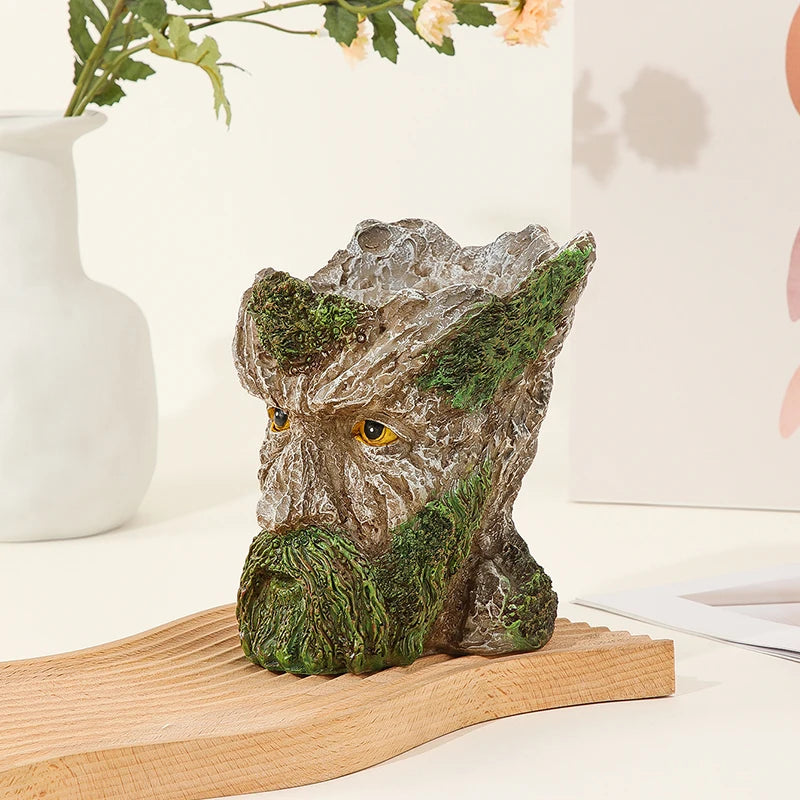 tree man flowerpot  resin flower pot succulent plants planter bonsai garden decoration creative ornamenter decor