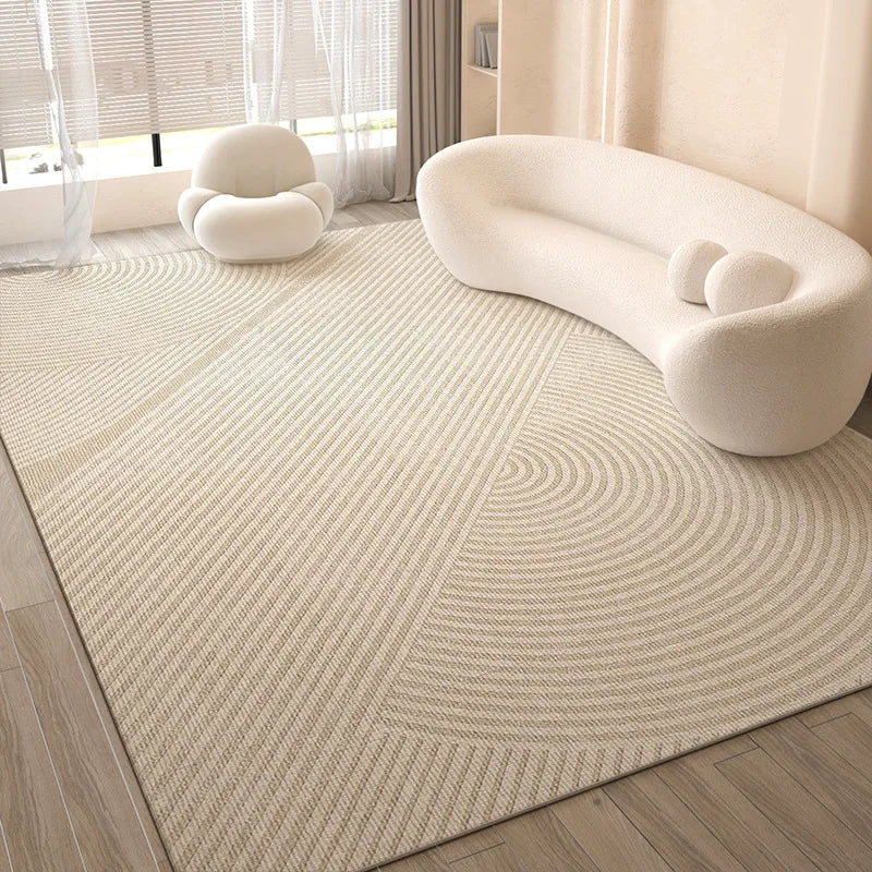 VIKAMA French Carpet For The Living Room, Wabi-Sabi Style Carpet, Easy To Maintain, Light Luxury, Bedside Carpet For The Bedroom