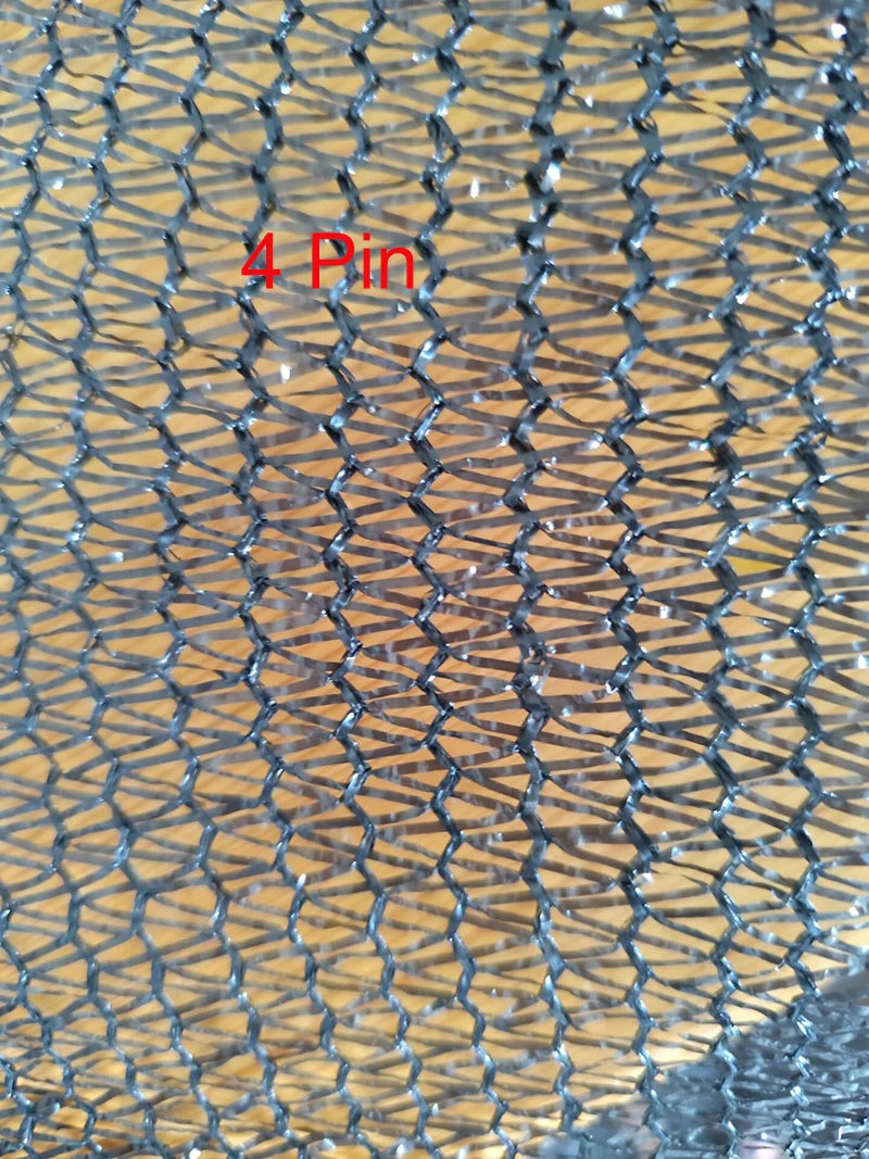 6X6m Black Shade Cloth with Grommets Sunblock Mesh Cover Anti-UV Garden Balcony Plant Sunshade Net Outdoor Greenhouse﻿﻿﻿﻿﻿﻿﻿﻿﻿﻿