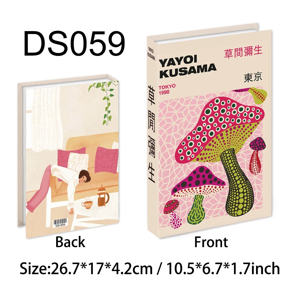 Aperol Cocktail Luxury Fake Books Decoration Coffee Table Decorative Books Club Villa Hotle Decoration Shooting Props Home Extra