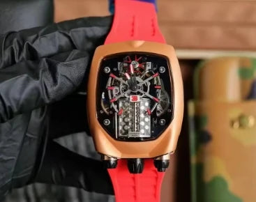 Advanced limited edition men's mechanical watch new design carving custom watch automatic mechanical men's watch men's gif