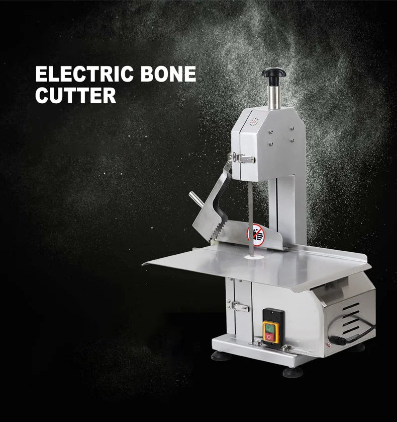 Electric Bone Cutter Meat Cutting Machine Commercial Saw Cutter Segaossa Elettrico Da Carne