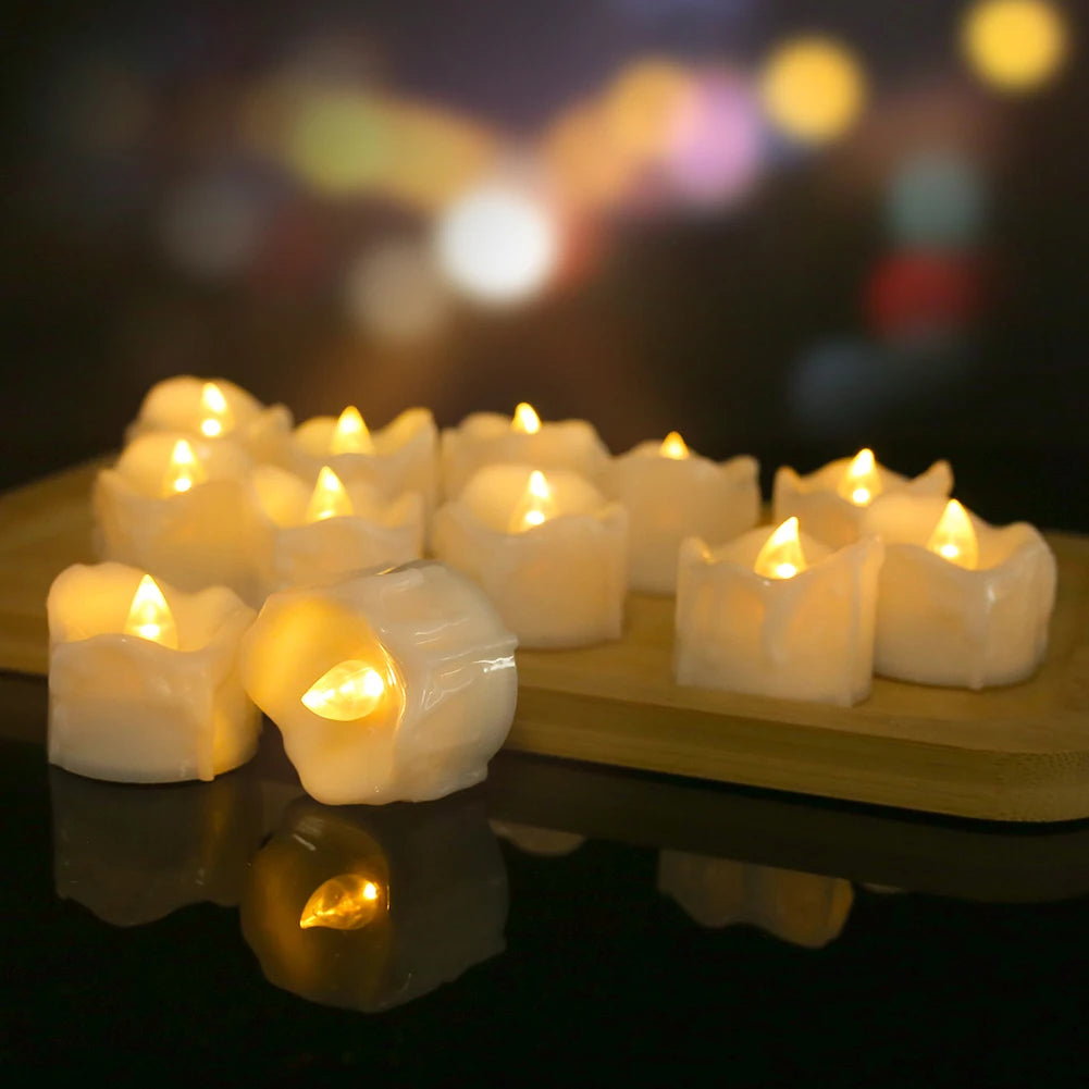 Flameless LED Tealight Candles with Remote Timer
Battery-operated votive candles perfect for weddings, holidays, and everyday décor.
