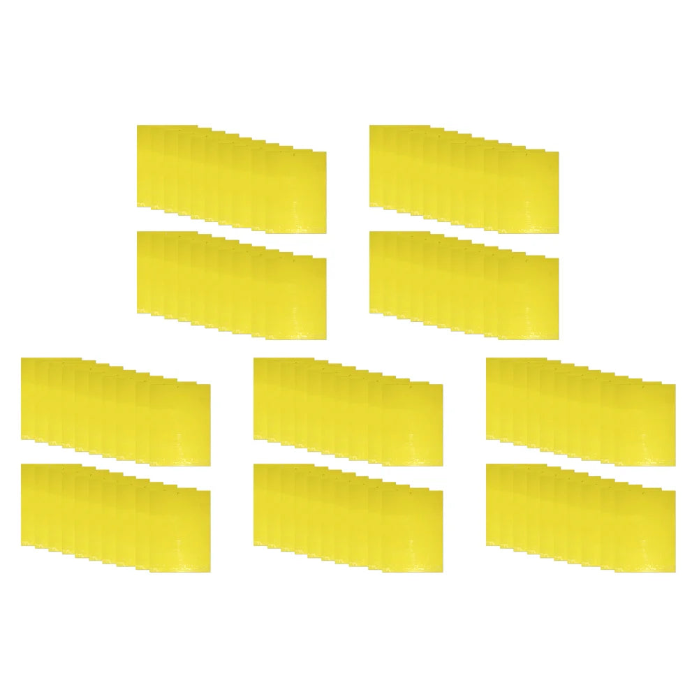 20-100pcs Sticky Insect Board Powerful Flycatcher Sticker Sheet Greenhouse Pest Control Insecticide Double-sided Adhesive Tape