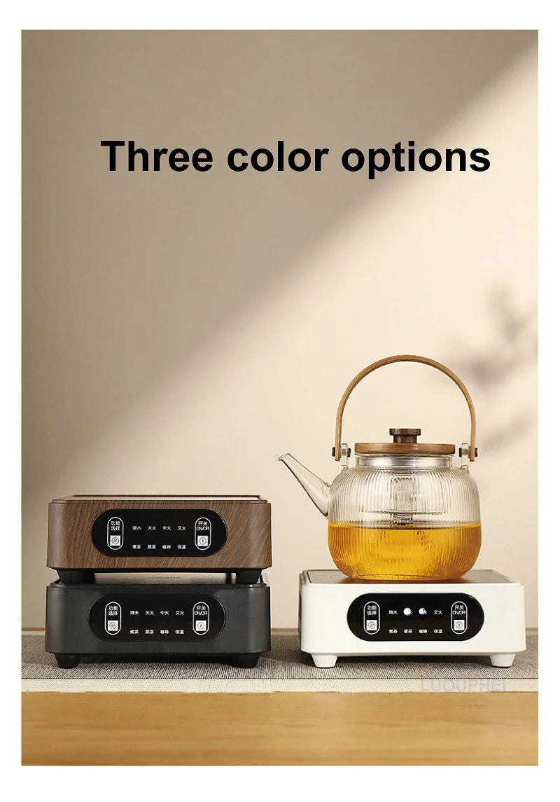 1500W Electric Ceramic Stove Tea Stove Boiling Water Heater Home 8 Gear Heating Stove Tea Maker Water Boiler Auto Keep Warm 220V