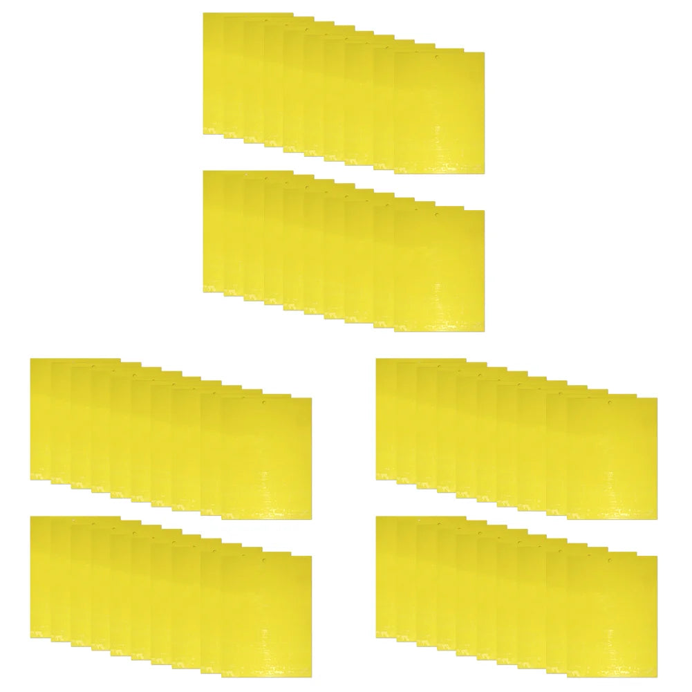 20-100pcs Sticky Insect Board Powerful Flycatcher Sticker Sheet Greenhouse Pest Control Insecticide Double-sided Adhesive Tape
