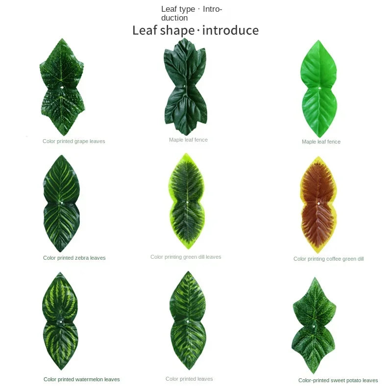 Artificial Leaf Privacy Fence Screen  Fake Hedge Panels Balcony Screen Ivy Leaves Fence Screen for Wall Garden Patio Decor
