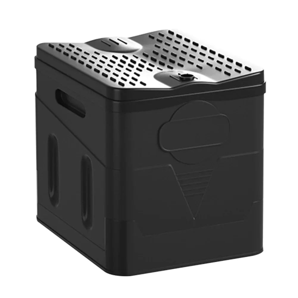 Portable Toilet Car Toilet Bucket Trash Can Travel Outdoor Camp Folding Toilet Reusable For Emergency Self-driving For Adult Kid
