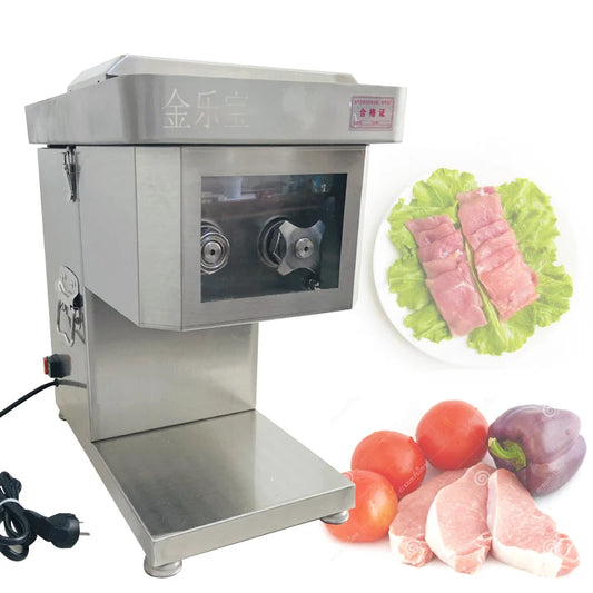 Commercial Meat Slicing Machine Meat Slicer Electric Meat Cutting Machine 1500W Large Power Meat Mincer