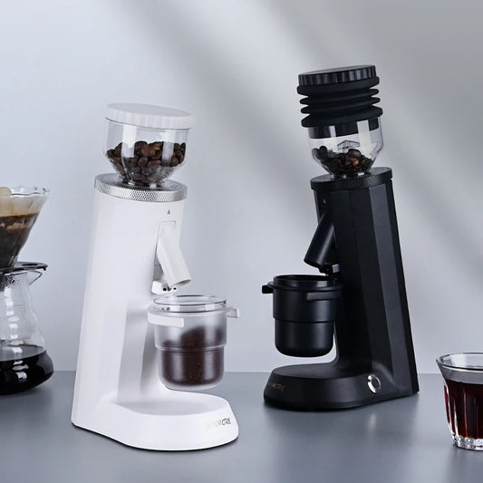 Portable Electric Stainless Steel 48mm Conical Burrs Adjustment Design Electric Coffee Grinder