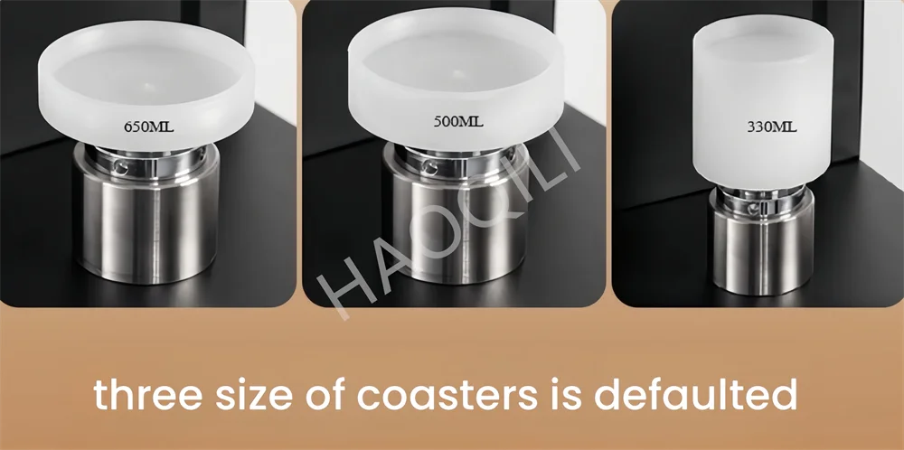 Commercial Can Sealing Machine 330/500/650ml Can Sealer 55mm Caliber Milk Tea Beverage Bottle PET Aluminum Bottle