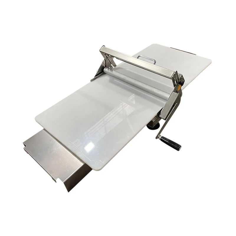 Dough Sheeter Puff Pastry Machine Table Top Hand Manual Pizza Dough Sheeter Roller Croissant Dough Flattener Laminator Machine