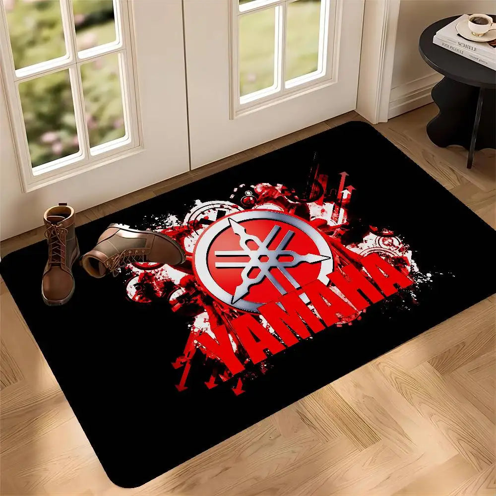 Motorcycle Y-YamAha-S Room Mats Anti-slip Absorb Water Long Strip Cushion Bedroon Mat Household Carpets