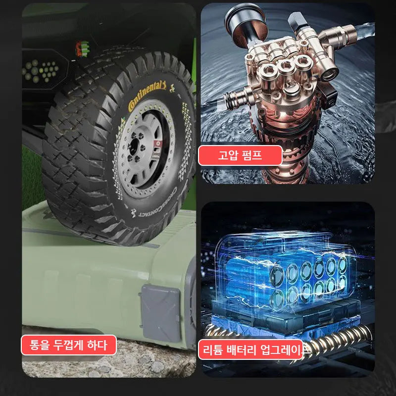 NEW Upgrade 100A Large Capacity Lithium Battery Electric Stirring Sprayer Full-automatic High Pressure Garden Irrigation Sprayer