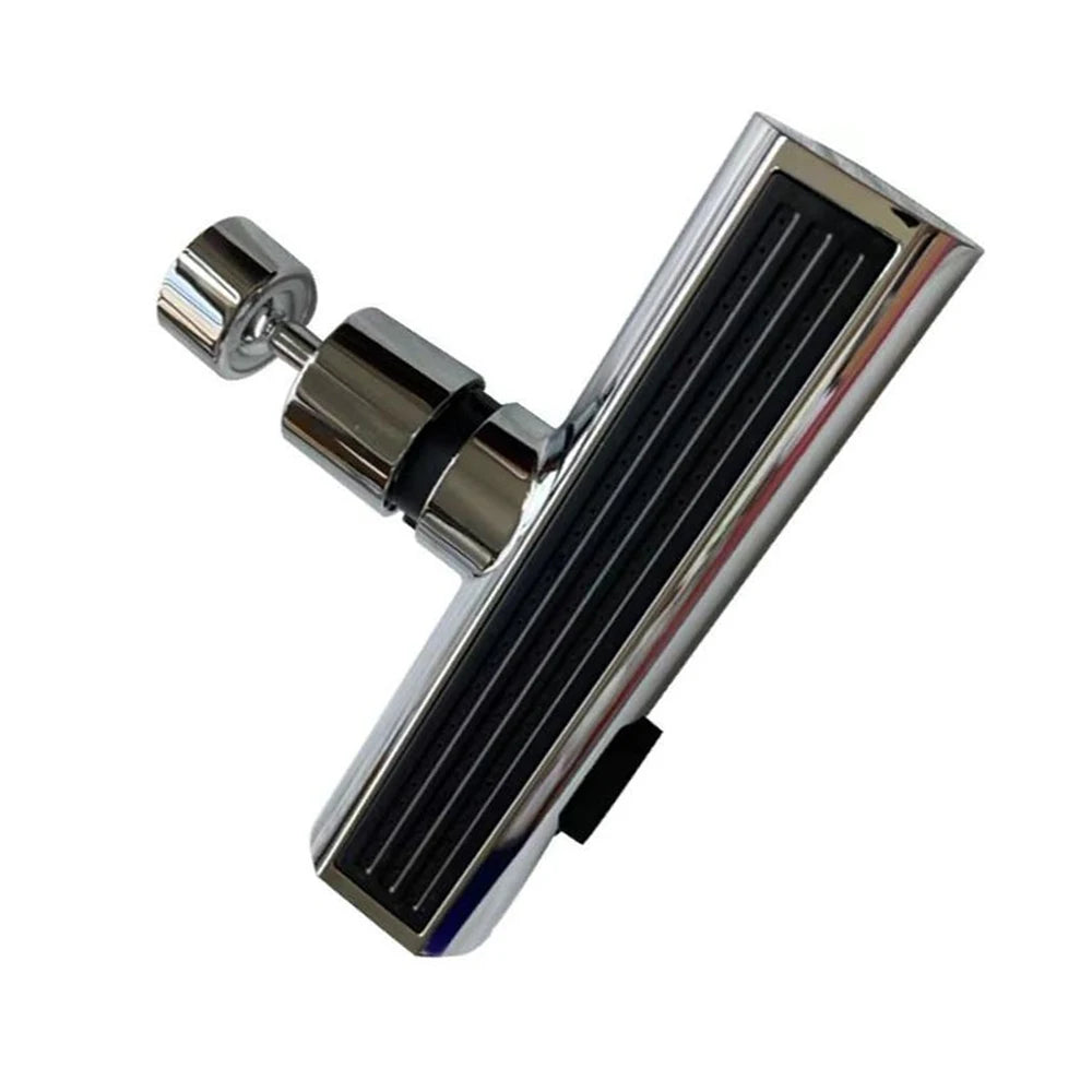 Kitchen Faucet Splash Protector Waterfall Water Outlet Universal Rotary Bubbler Booster Extension Water Nozzle Universal Joint
