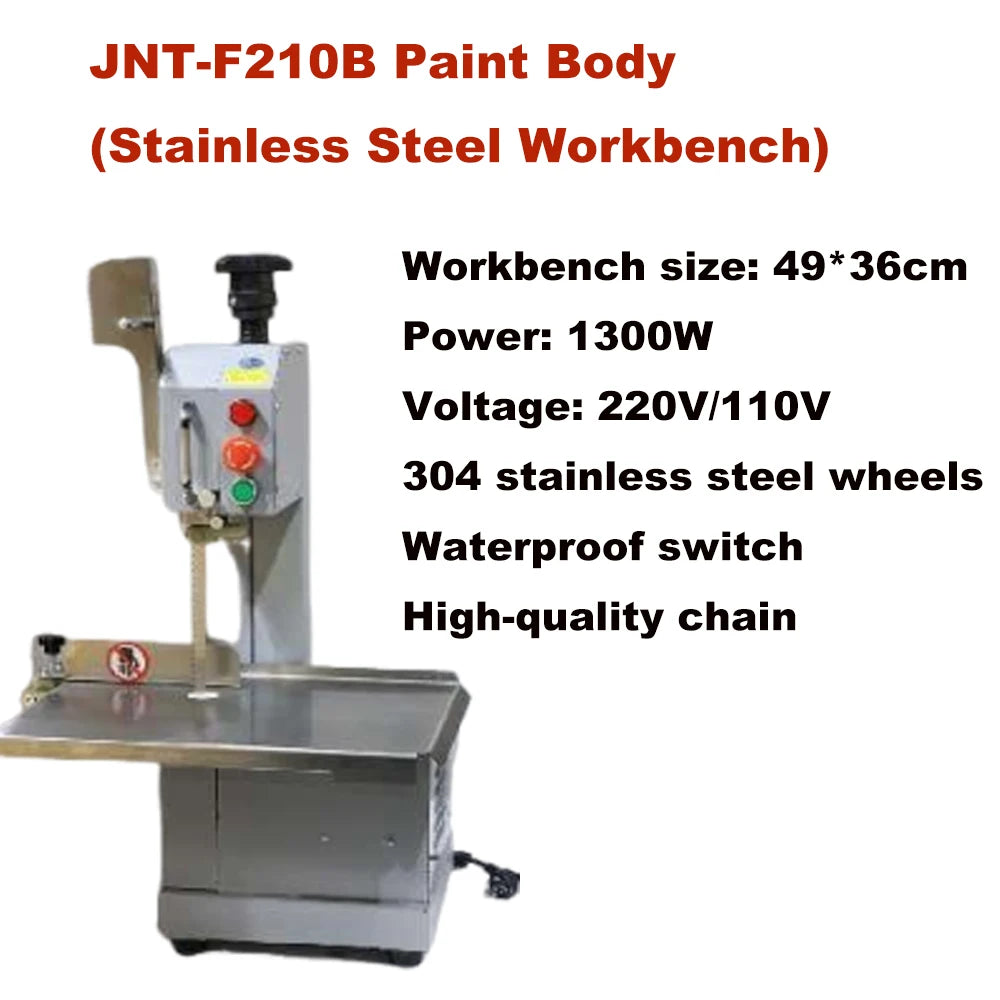 Desktop Electric Bone Saw Cutter Saw Food Processor  Cutting Machine Commercial Bone Cutter Keukenmachine
