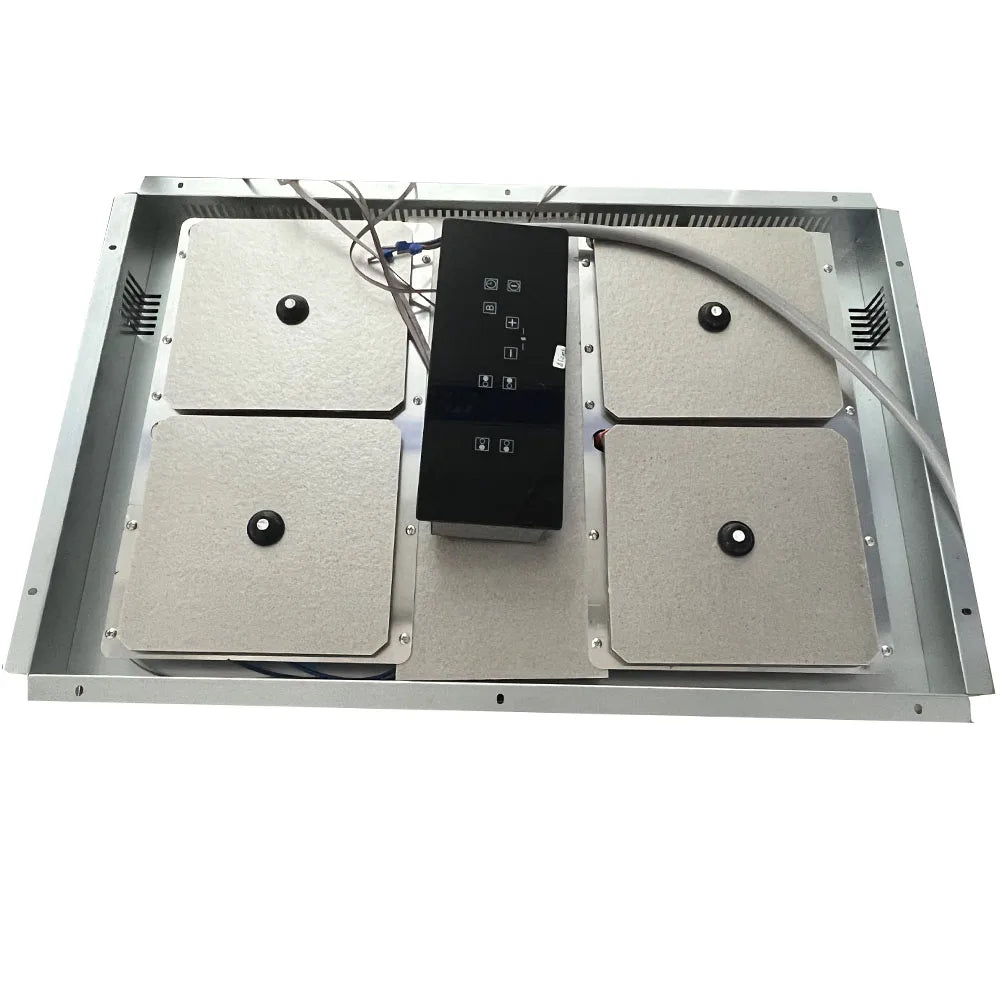 Invisible Built In Induction Hob Cooktop Stove Cooker Under Granite Marble Countertop Hidden 4 burner Hob Separated Control