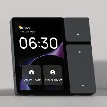 Tuya Smart Home Control Panel 3.5 Inches WiFi MOES Zigbee Wall Switches Home Automation LCD Screen Coustom IR Remote Controllers