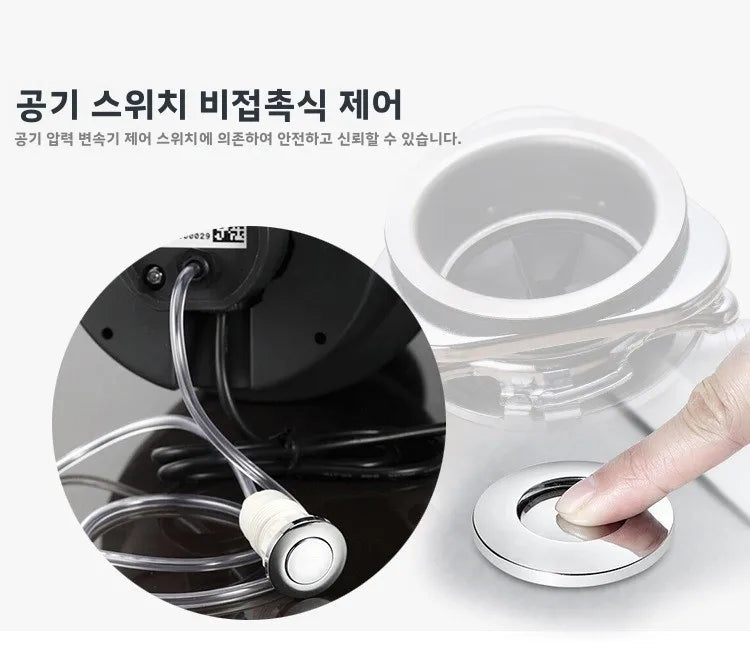 220V Food Waste Disposer Kitchen Sink Garbage Grinder Household Waste Processor Factory Direct WCB