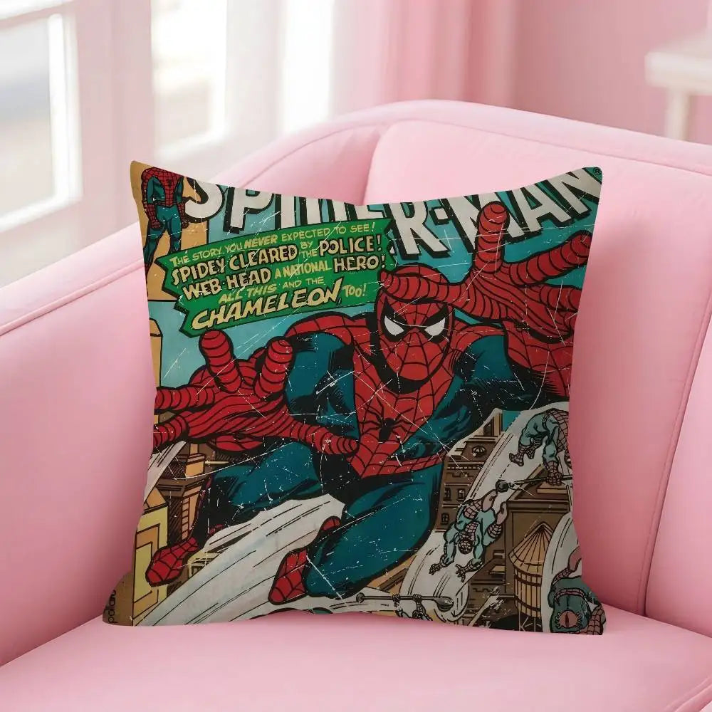 Maple Design Cushion Cover Happy Autumn Harvest decor Holiday Decorati Pillow Cover Movie S-Spider COOL Man CLASSIC