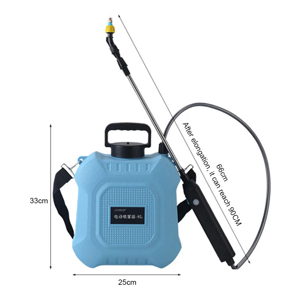 5L/8L Multi-purpose Electric Sprayer High Pressure Disinfection Spraying Machine Rechargeable Plant Sprayer Garden Irrigation
