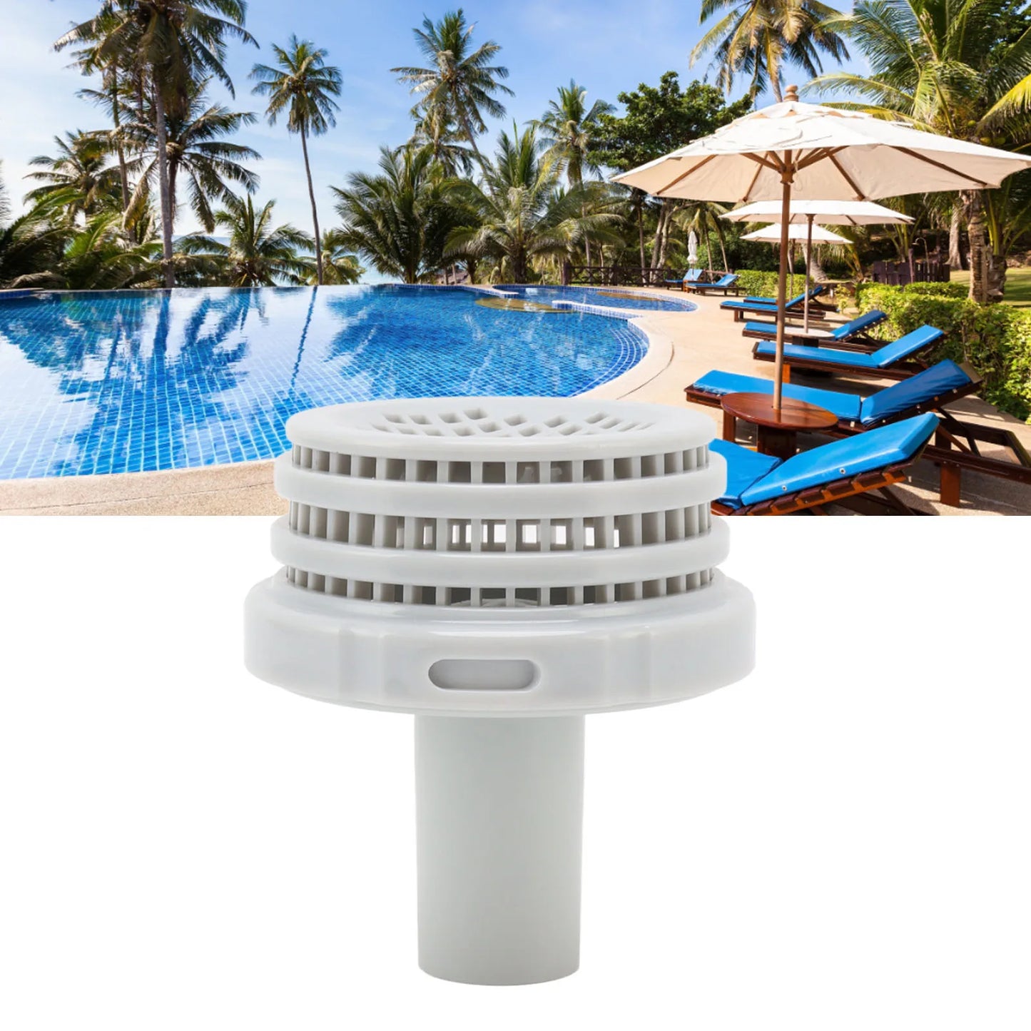 Swimming Pool Filter Connector Plastic Inlet Water Strainer Above Ground Pool Parts