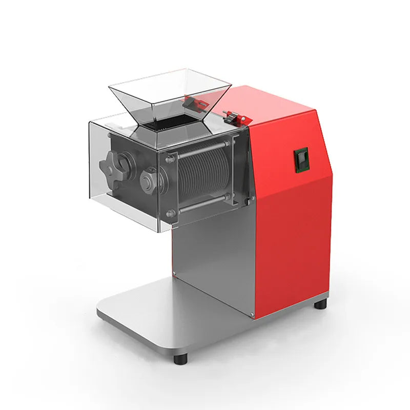 Meat Slicer Commercial Stainless Steel Meat Slicing Machine Meat Shredded Diced Machine 110V 220V