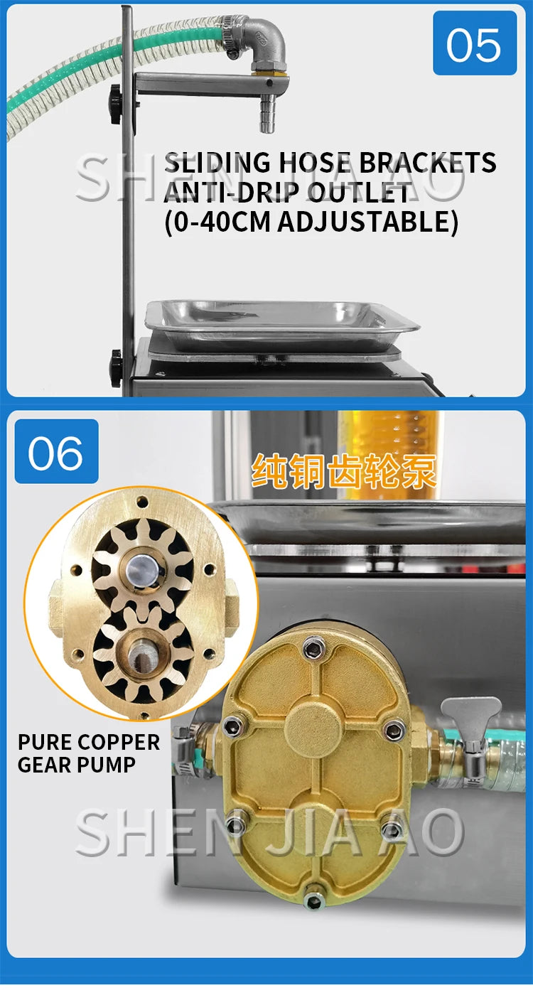 CSY-L15 Flow Weighing Type Fully Automatic Dispensing Filling Machine Honey Sesame Sauce Edible Oil Glue Viscous Liquid