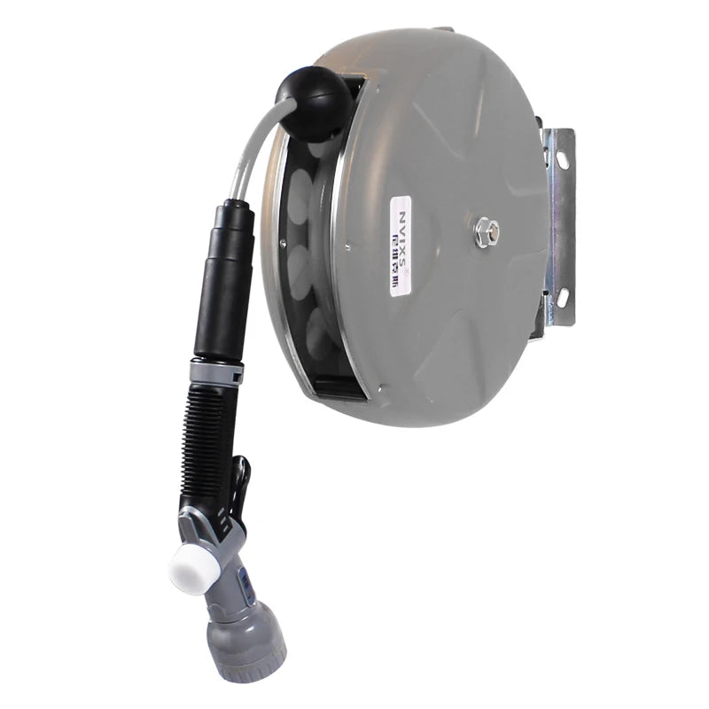 Automatic Retractable and recycling Hose Reel Car Wash Garden Irrigation Water Tube Holder Wall Mount High Pressure Waterpipes
