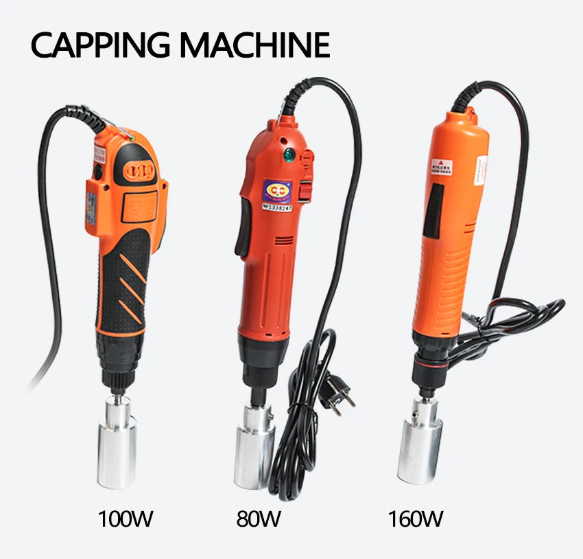 ZONESUN Optional Mix Up Capping Machine Portable Automatic Electric With Security Ring Bottle Capper Screwing Sealing Machine