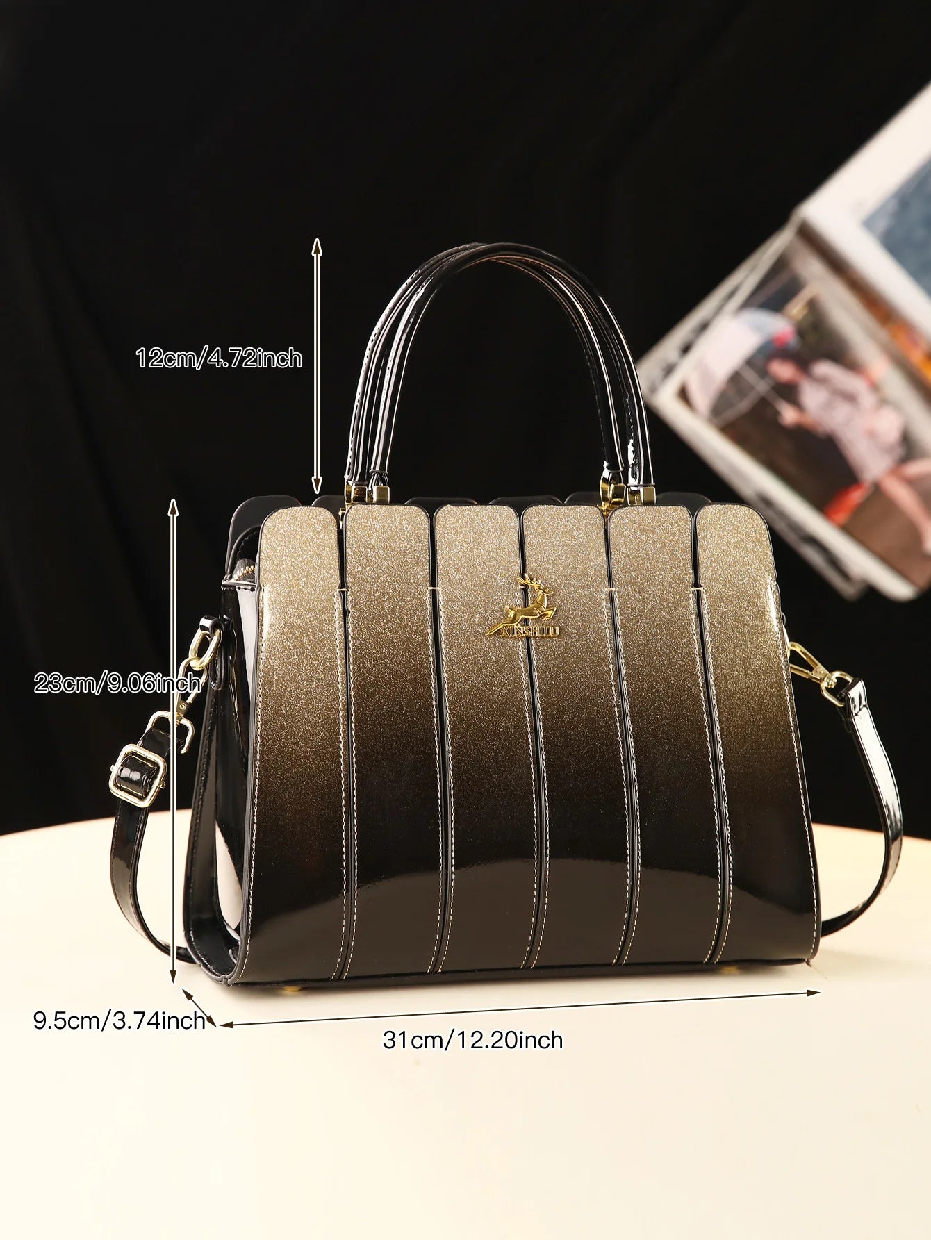 Leather Women’s Handbag Versatile Shoulder & Crossbody Crafted from smooth, bright leather with a stylish design. Comfortable, elegant, and perfect for everyday use.