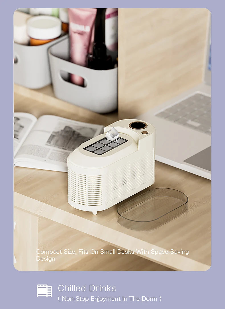 Portable Small Ice Maker Mini Convenient Home Dormitory Office Camping Car Cube Ice Automatic Ice Making Box ice machine 220V