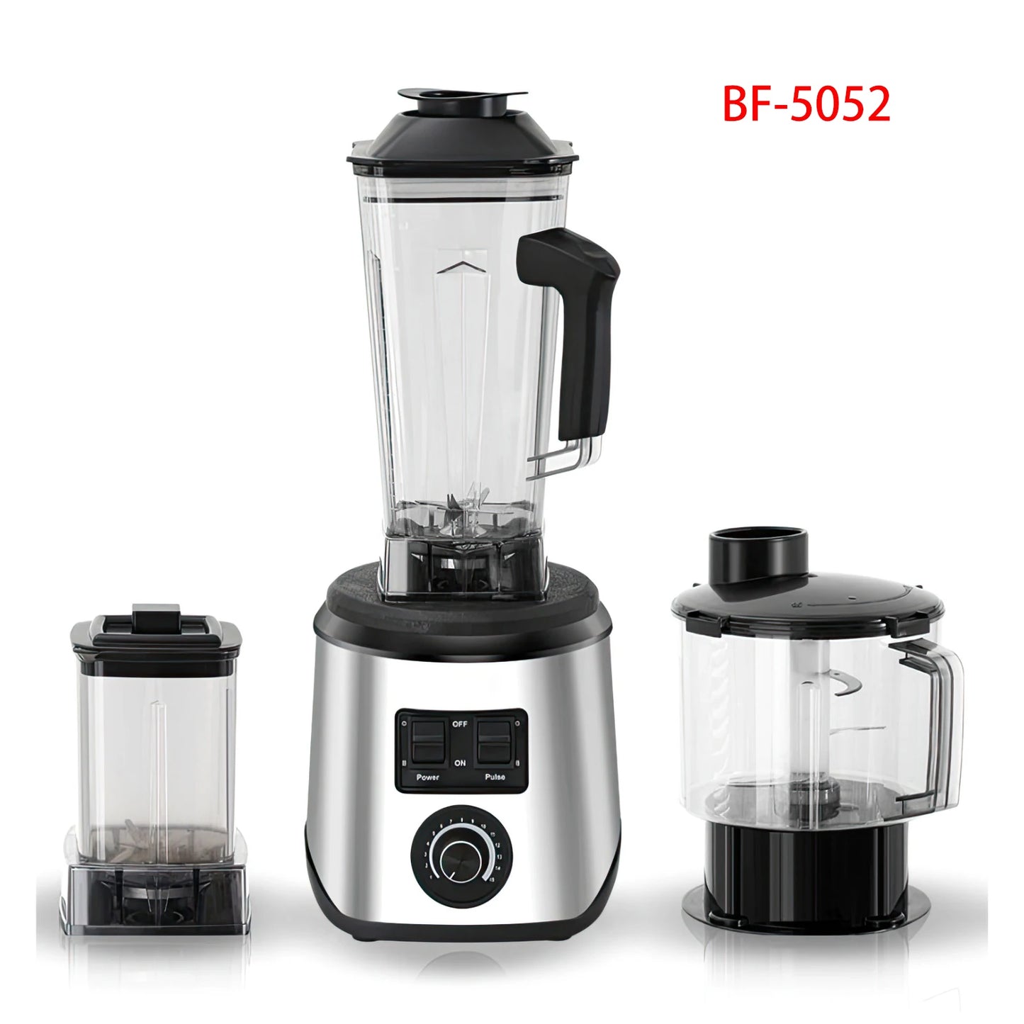 YsinoBear 3-in-1 Electric Blender Professional High Power Food Processor Ice Smoothies Juicer, for Juice, Smoothie, Milkshake