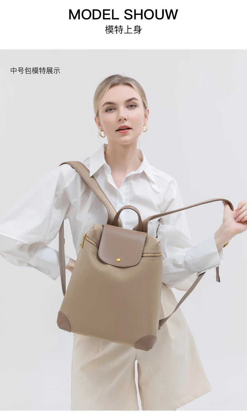 Women’s Luxury Oxford Backpack – Waterproof & Travel Ready
High-quality laptop backpack with a stylish design. Durable, spacious, and perfect for school, work, or travel